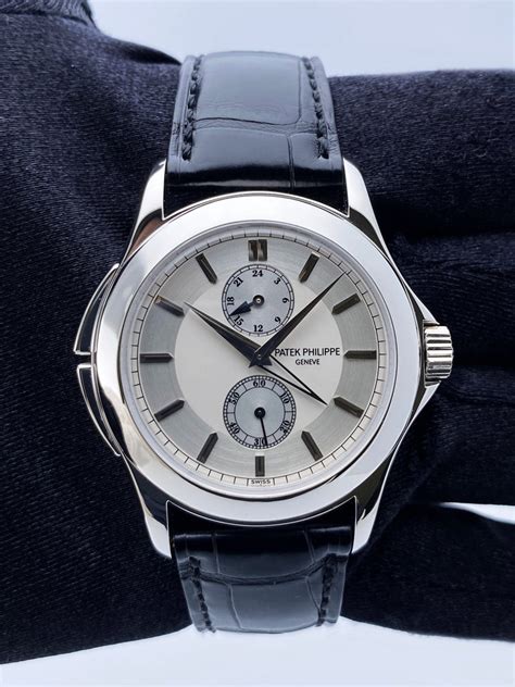 Patek Philippe Calatrava Travel Time Platinum Men's Watch 5134P